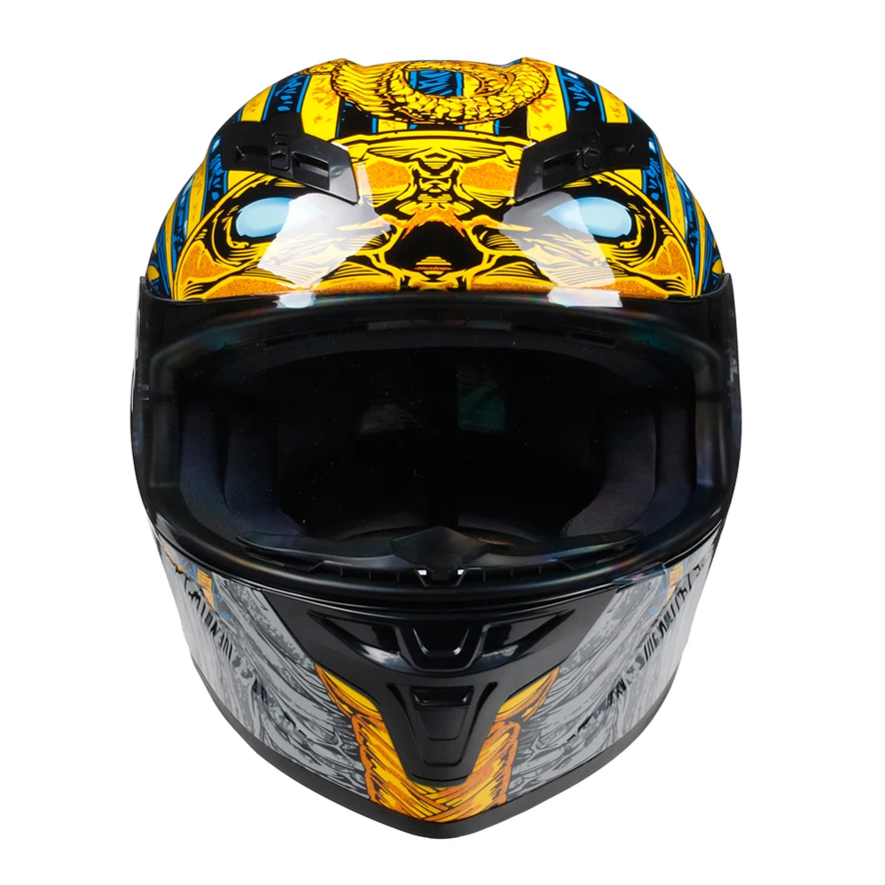 Полнолицевой мотоциклетный шлем Pharao kak Cobra Helm Capacete De Motocicleta Casco Moto горные Casco Мотокросс точка внедорожный