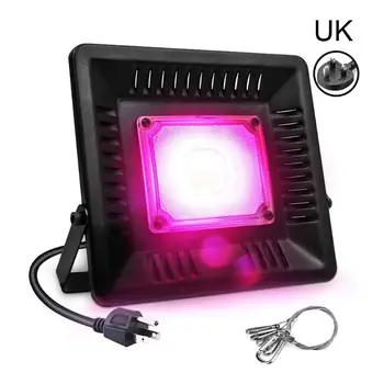 

ZBGL2001 Ultra-thin LED Grow Pink Light Full-spectrum Floodlight Indoor Plants G8TB