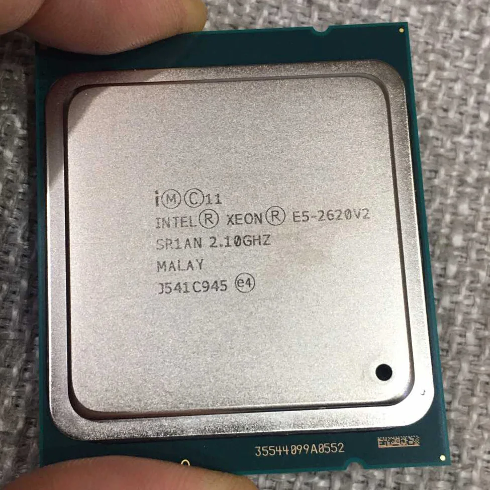 Процессор Intel Xeon E5 2620 v2 2 1 ГГц 6 ядер 12 потоков Кэш-память 15 Мб 80 Вт тип разъема LGA 2011