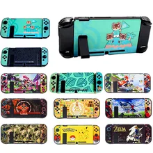 Cubierta protectora para consola NS Nintendo Switch, juego de carcasa, muelle directo acoplable, Joy-con Xenoblade 2/Zeldar/Splatoon 2