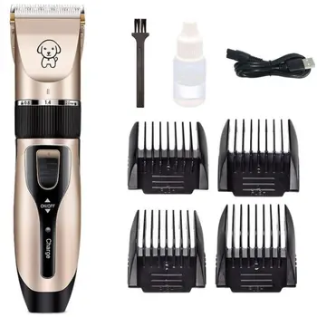 

Rechargeable Low-noise Pet Hair Clipper Remover Cutter Grooming Cat Dog Hair Trimmer Electrical Pets Hair Cut Machine ONLENY C6