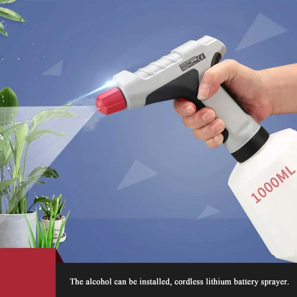 

Electric Water Sprayer With Auto Nozzle Car Wash Water Sprayer Kitchen Plants Jet Gun Garden Watering For Household Garden