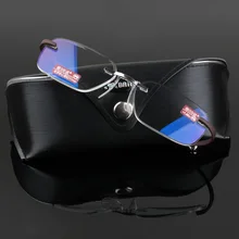 Vazrobe очки для чтения без оправы Для мужчин Для женщин TR90 храм складной диоптрий дальнозоркости человек+ 100 150 200 250 Безрамное очков