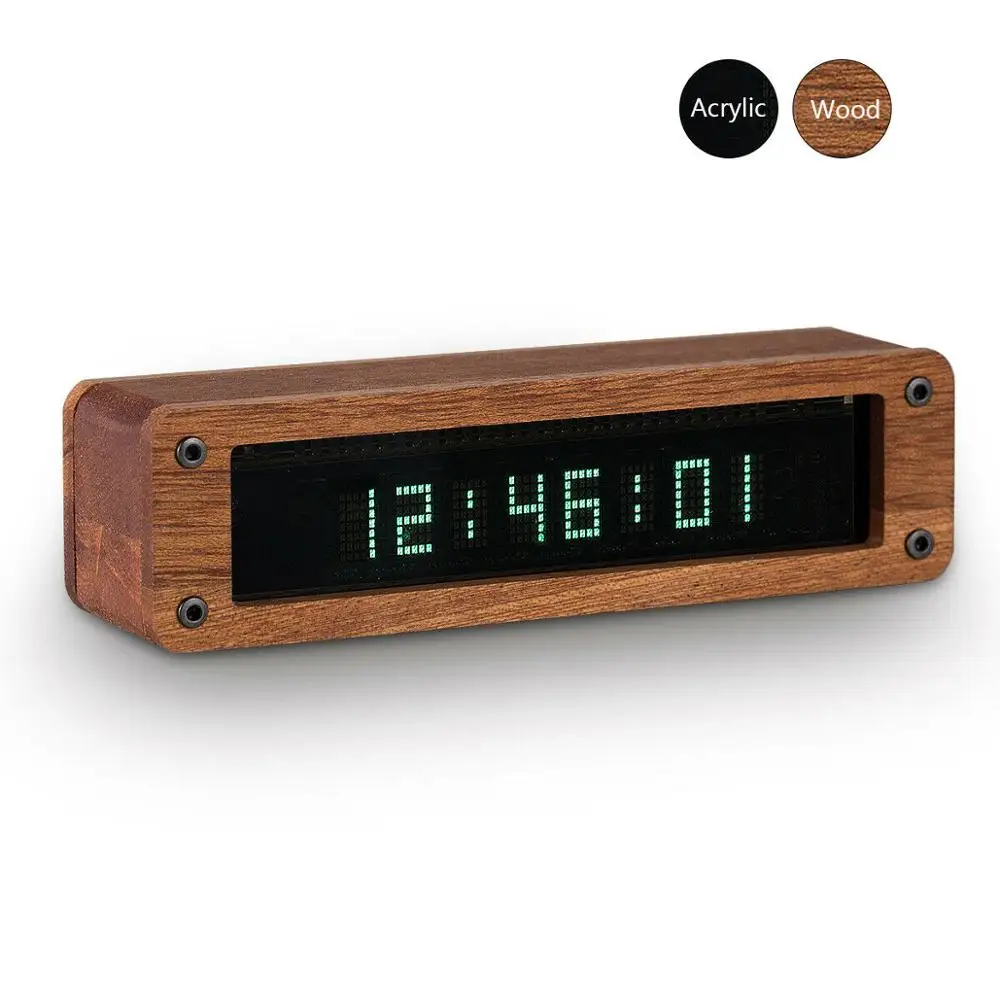 Nixie-reloj Retro para decoración, juguete de ciencia genial, bricolaje
