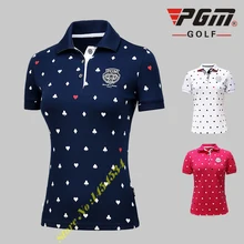 Yeni! PGM Golf gömlek spor giyim kadın uzun kollu eğitim T-shirt kadın giyim Ropa De Golf Polera Hombre giyim(China)