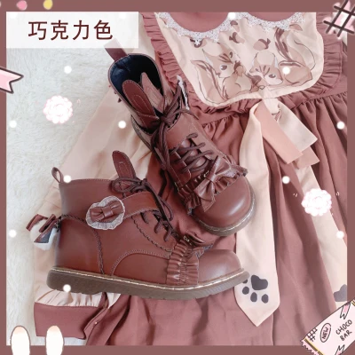 vintage round head martin boots