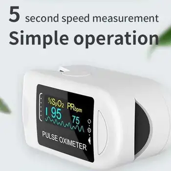 

Fingertip Oximeter Pulse Oximeter OLED Display Oximeter Finger Health Dignostic Monitor Tool Finger Clip Oximeter