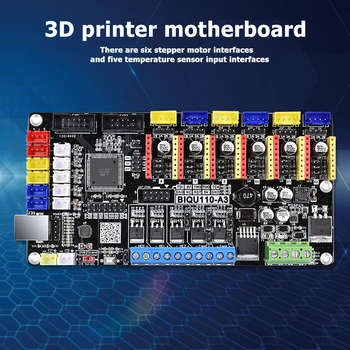 

3D Printer V1.0 Control Board Tri-Color Printing Motherboard with UART CP2102 Chip 3D Printer Accessories Support 6 Motors