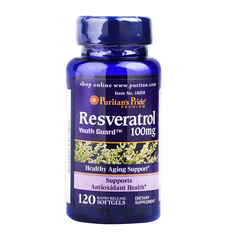 

Resveratrol 100 mg 120 capsules Free shipping