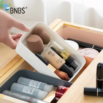 

BNBS Plastic Serving Cutlery Tray Storage Organizer For Cutlery Tray For Dawers Kitchen Digital Accessories cosmetics Drawer Box