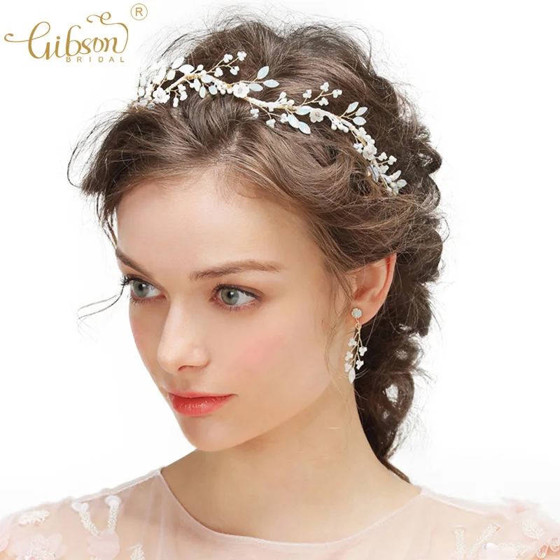 Тиары с нежным опалом и хрустальными кристаллами корона для волос свадебный