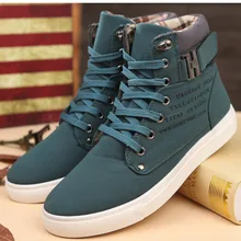 Обувь с высоким берцем; сезон осень-зима; мужские оксфорды; однотонная повседневная обувь с высоким берцем; кроссовки на низком каблуке; большие размеры; повседневные мужские ботинки; A30