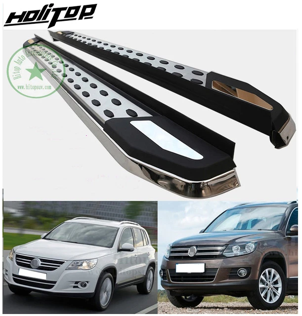Новейшая боковая балка для бега Volkswagen TIGUAN 2008-2017 модный и роскошный стиль