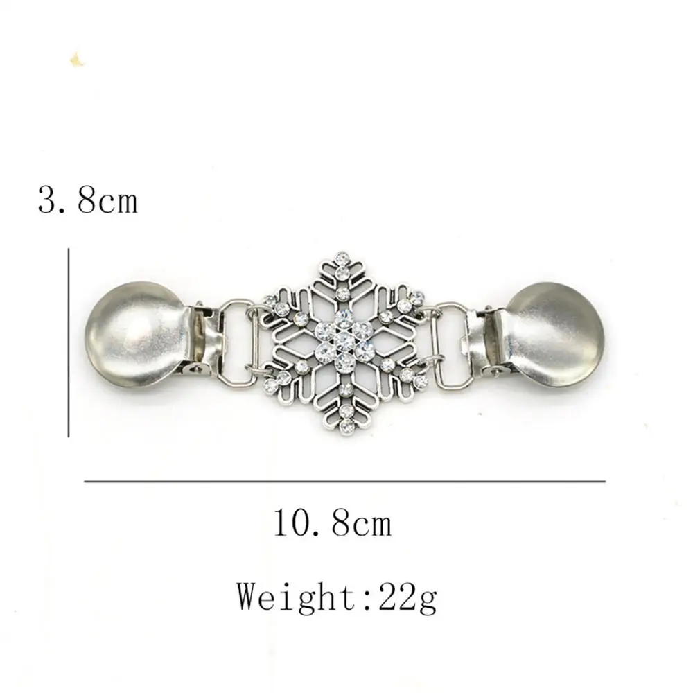 Sewing Clips Garment Clips Clothes Clips 1 Pcs Retro Clothing Windbreaker Shawl Clip Ladies Anti-fade Sweater Clip Connecting Button Fashion Brooch Accessories