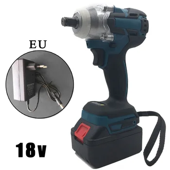 

18V 520Nm Torque Brushless Cordless Electric Impact Wrench Driver Practical