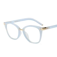 Новые очки для чтения ручной работы женские корейские модные легкие материалы без градуса очки для чтения изысканные простые круглые очки