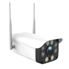 Caméra de Surveillance extérieure WIFI HD 1080P, étanche, avec Vision nocturne, pour Tuya (prise ue) 
