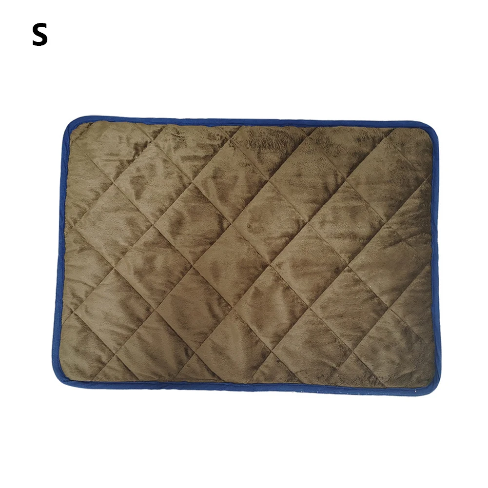 Sleeping Foldable Dog Cat Non Slip Winter Warm Mattress Self Heating Pet Mat Pad Thermal Soft Fleece Bed Blanket Puppy