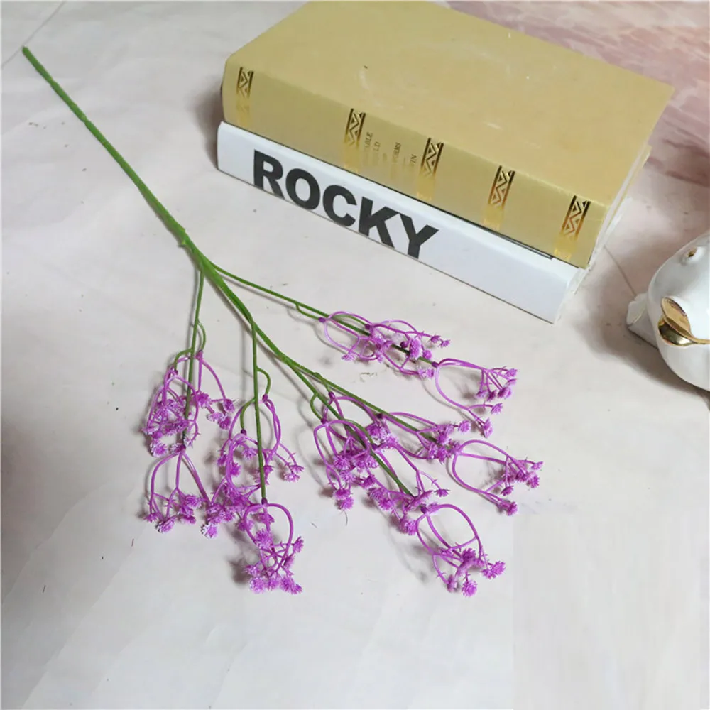 Искусственный цветок Gypsophila Шелковый Свадебный букет украшение для дома ручная