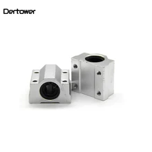 1pc SC8UU SCS8LUU 8mm linéaire roulement à billes bloc CNC routeur SC6UU SC10UU SC12UU SC13UU pour CNC 3D imprimante arbres tige pièces(China)