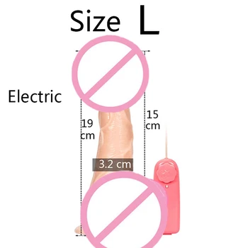 Dildos Sex Toys Adult Toy Realistic Dildo The Battery Vibrates The Penis Dildo Machine Fast Logistics Dildo for Women 3