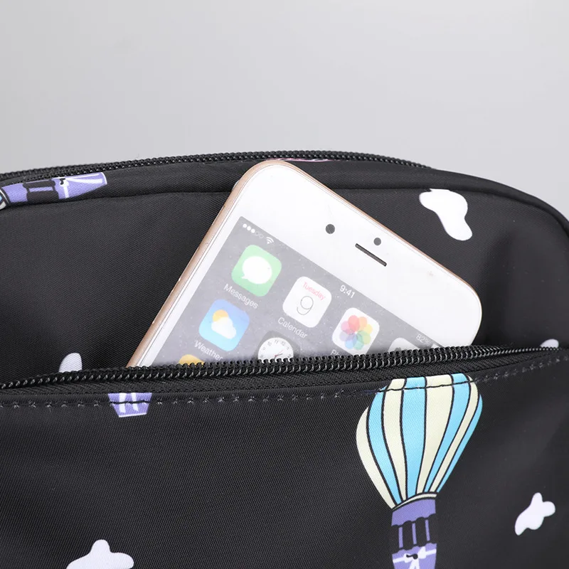 

Lightweight Fashion Korean-style Nylon Printed Multi-functional Shoulder Oblique WOMEN'S Bag Outdoor Trend Shopping Mom Commuter