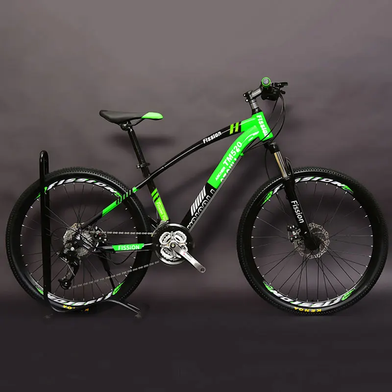 Mountain Bike Double Disc Brake 26 Inch 27 Speed Shift Shock Aluminum Alloy wheel Man and Women Adult Student Bicycle Mountain Bike Double Disc Brake 26 Inch 27 Speed Shift Shock Aluminum Alloy wheel Man and Women Adult Student Bicycle