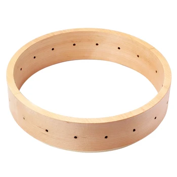 

11 Inch Maple Banjo Rim for Banjo Parts Accessories Luthier Maker DIY Wood Color