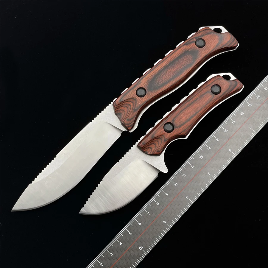 OIMG BM15017 15002 прямой нож с фиксированным лезвием S30V стальное лезвие деревянная