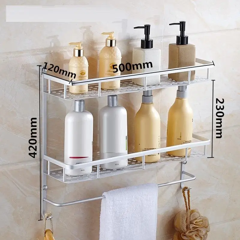 MODEL H Плавающий держатель для шампуня Prateleira Mobile Bagno Etagere Salle De Bain настенная полка аксессуары полки Banheiro органайзер для ванной комнаты - Цвет: MODEL H