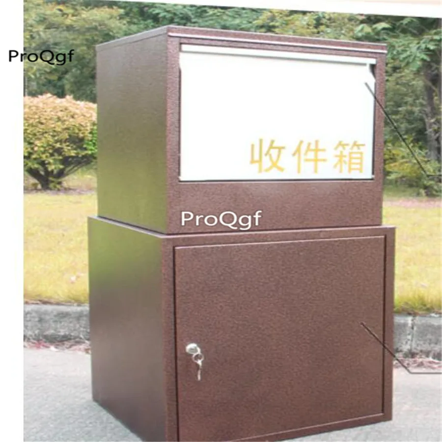 Prodgf 1 комплект 43*43*88 см почтовый ящик - Цвет: 2