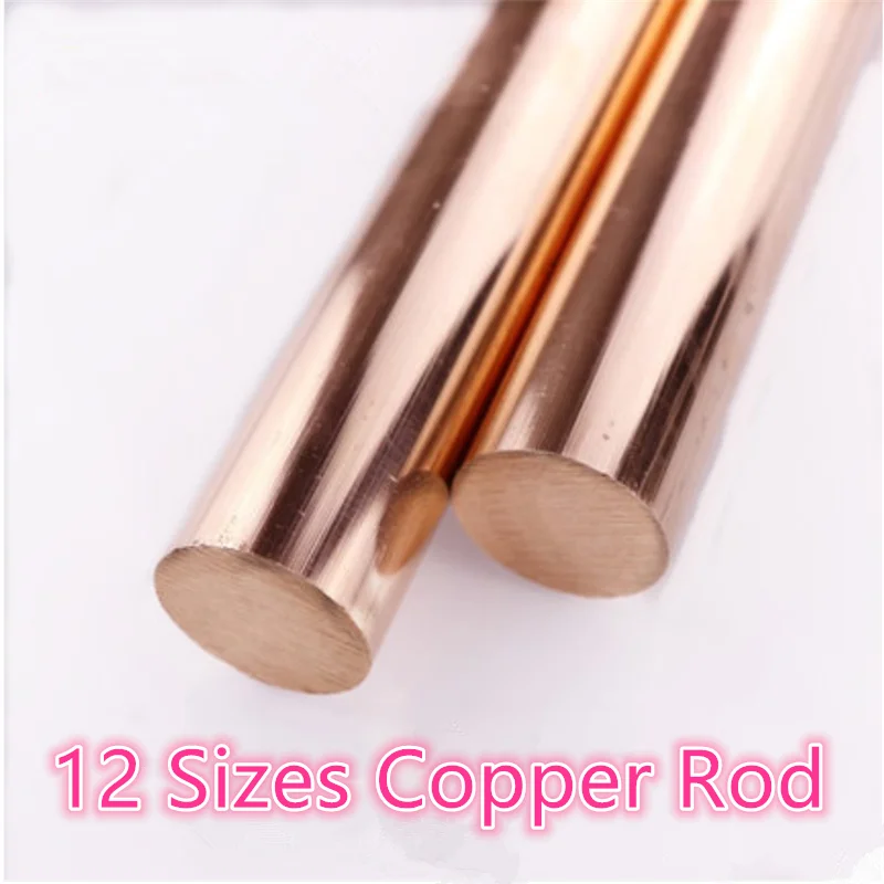uxcell 8mm x 12mm x 500mm Brass Pipe Tube Round Bar Rod for RC Boat