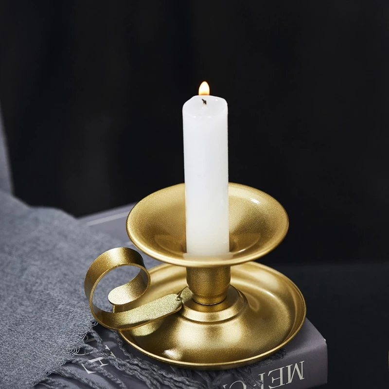 Iron Candlestick Stand European Style Candle Holder for Wedding Valentines Day Housewarming Gifts Party Dinning Decoration candle holders