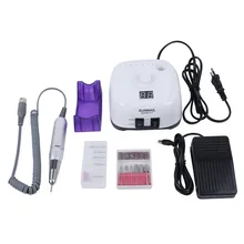 Электрическое сверло для ногтей 35000RFM Сверла Набор инструментов шлифовальный буфер лак для ногтей Шлифовальная головка ручной/ножной контроль