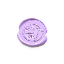 Пользовательские Dreamlike Единорог голова воск печать штамп Единорог сургучные печати свадебные печати комплект подарок сургучные печати