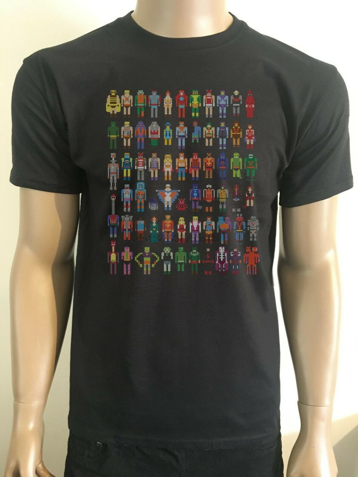

8 BIT MASTERS T SHIRT COMUPTER GAME MEGA DRIVE RETRO VINTAGE GAME GEEK BIRTHDAY