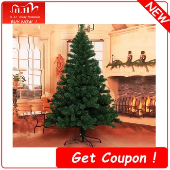 

1.8/2.4m Artificial Christmas Tree Decoration DIY Hand Assemble Christmas Tree Decor Crafts Santa Tree New Year Xmas Party Gift