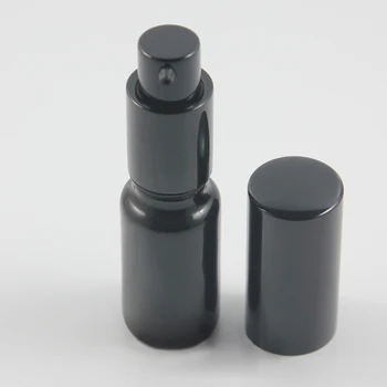 

10ml High-grade Black Violet Lotion Bottle,10ml Continuous Mist Spray Glass Bottle