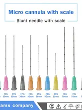 

Free shipping blunt tip micro cannula needle 18G50mm for skin lifting and firming micro cannula blunt tip