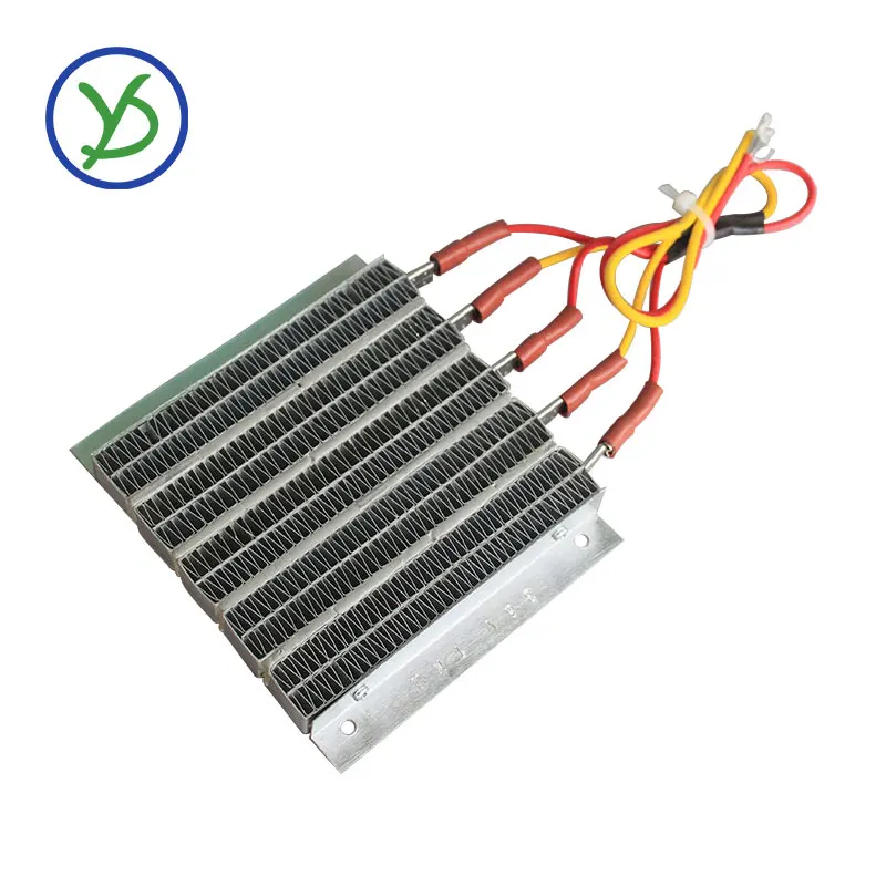 PTC ceramic air heater 48V 1000W conductive type constant temperature  ceramic aluminum With wiring - AliExpress
