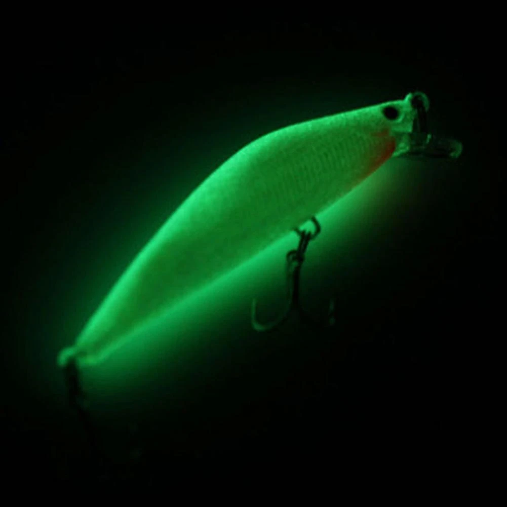 Señuelo de pesca nocturna 3D, anzuelos de 8,2 cm, Crankbait, 1 Señuelos de pesca| - AliExpress