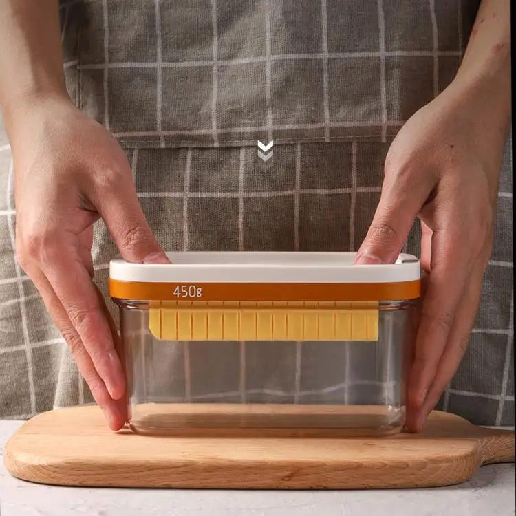 Слайсер для сливочного сыра герметичный ящик хранения 2 в 1 слайсер масла с