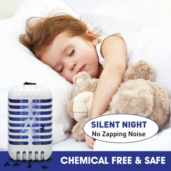 

Tofok Electric Mosquito Killer Trap Moth Led Lamp Photocatalysis Bug Insect Light Killing Pest Zapper Anti Mosquito EU US Plug