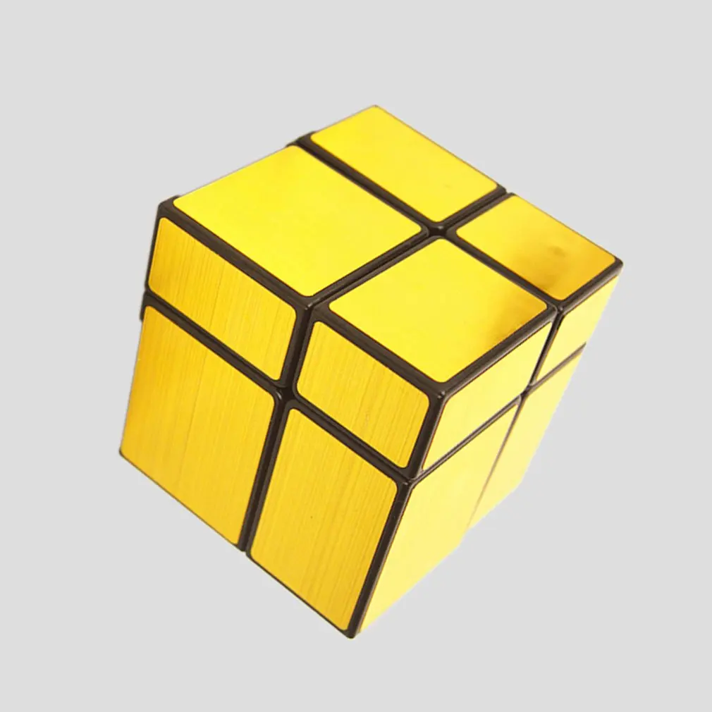 Высокое качество 2x2x2 зеркальный волшебный куб входной уровень специальная форма магический куб скорость вызов Подарки интеллектуальная