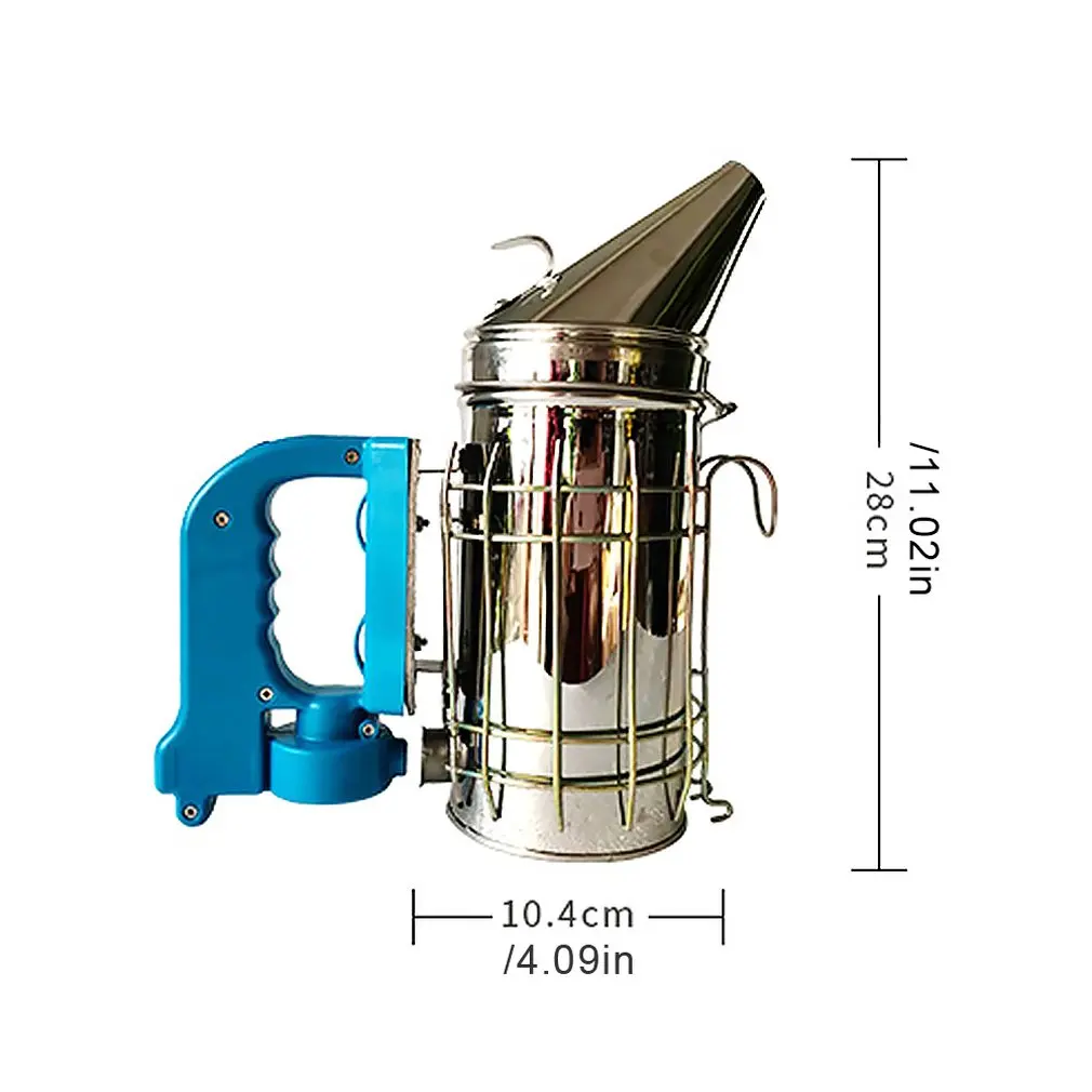 Электронный распылитель инструмент пчеловода Электрический распылитель из нержавеющей стали распыляющая кастрюля автоматический курильщик