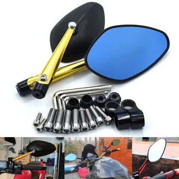 

New CNC aluminum alloy universal motorcycle rearview mirror For Yamaha YZF R6/YZFR1/FZ1 FAZER/R6S USA VERSION