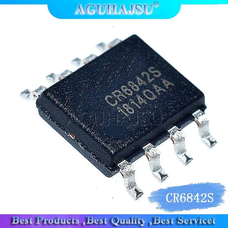 5 шт. CR6842S SOP-8 CR6842 SOP8 SOP | Электронные компоненты и принадлежности