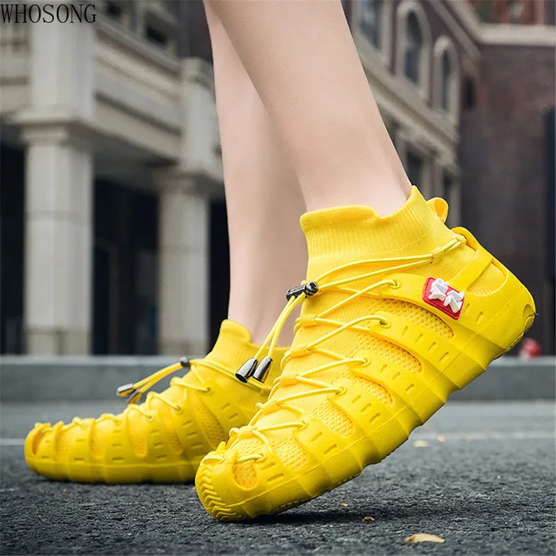 

2020 New Fashion yellow Mesh (Air Mesh) Summer Sneakers for Women Breathable mesh shoes light women casual running shoes m578
