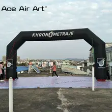 Гигантская изготовленная на заказ надувная АРКА со съемными баннерами для Мехико, рекламная надувная Спортивная арка модель для продажи