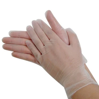 

600PCS Transparent Disposable Gloves Dishwashing/Kitchen/ Garden Gloves Universal for Left Right Hand